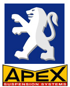 De APEX Verlagingsveren voor Peugeot zijn leverbaar bij IMPROMAXX